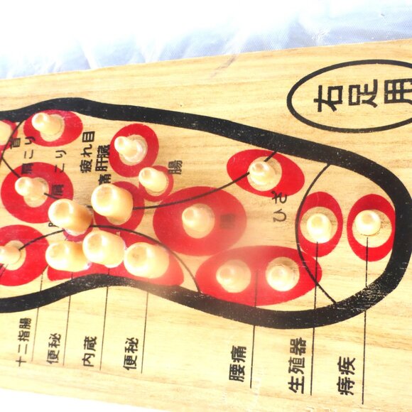 WD1 - FOOT REFLEXOLOGY In Chinese FOOT CHART Foot Doctor Foot Health - Picture 3 of 4